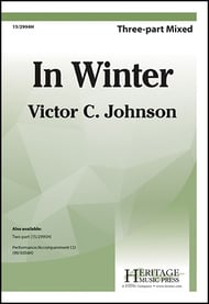 In Winter Three-Part Mixed choral sheet music cover Thumbnail